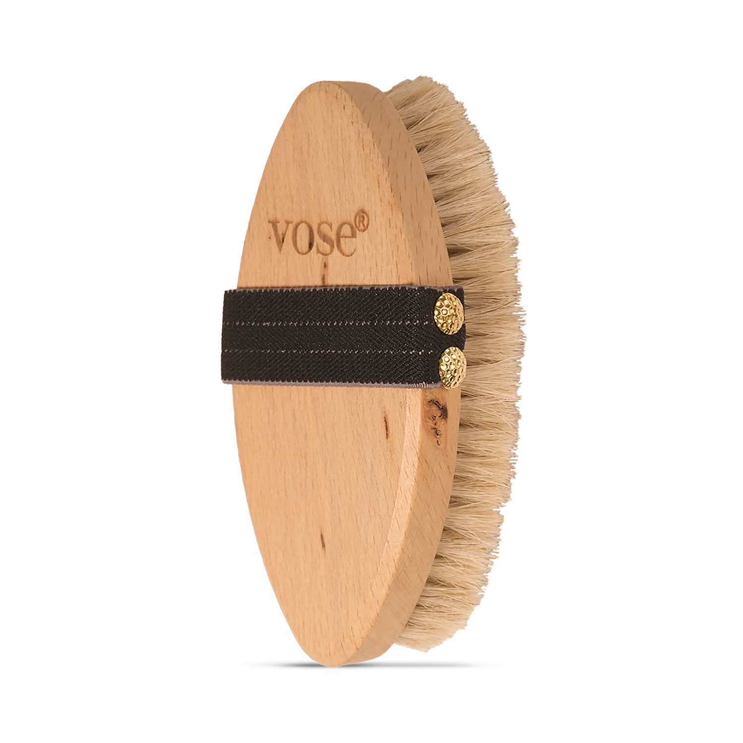 Natural horse hair body brush - British product