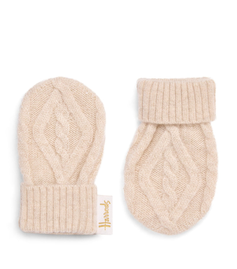 Harrods cashmere mittens 0-18 months, imported from the UK