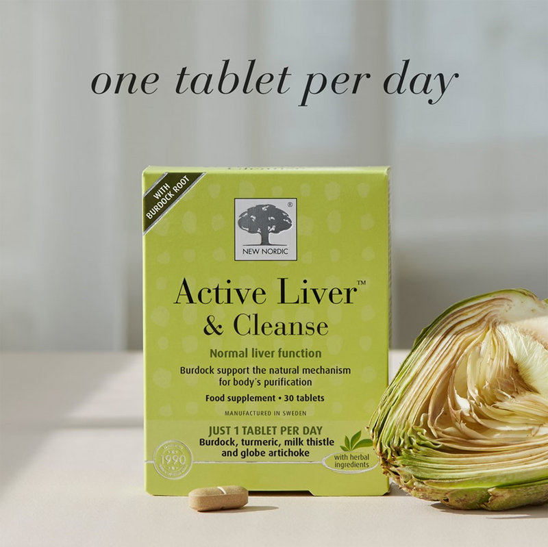 New Nordic Active Liver Cleanse supplement 30 tablets - British product