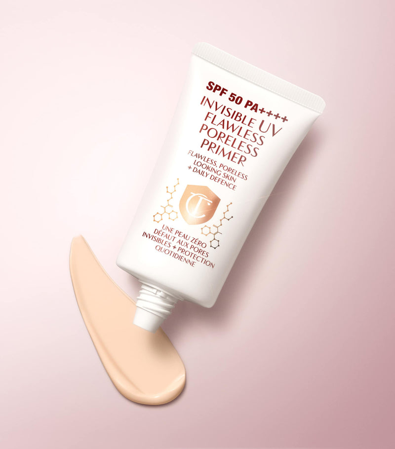 Charlotte Tilbury Invisible UV Flawless Poreless Primer 60ml - British product