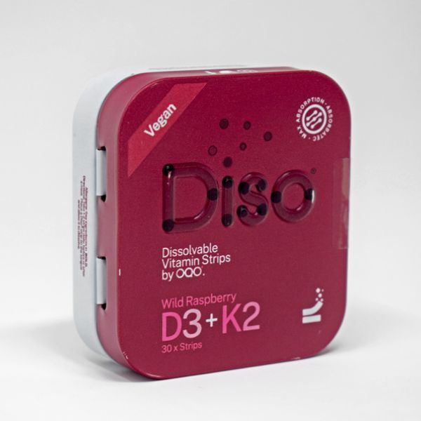 OQO Diso - D3+K2 - Raspberry - 30x Strips GOODS Superdrug   