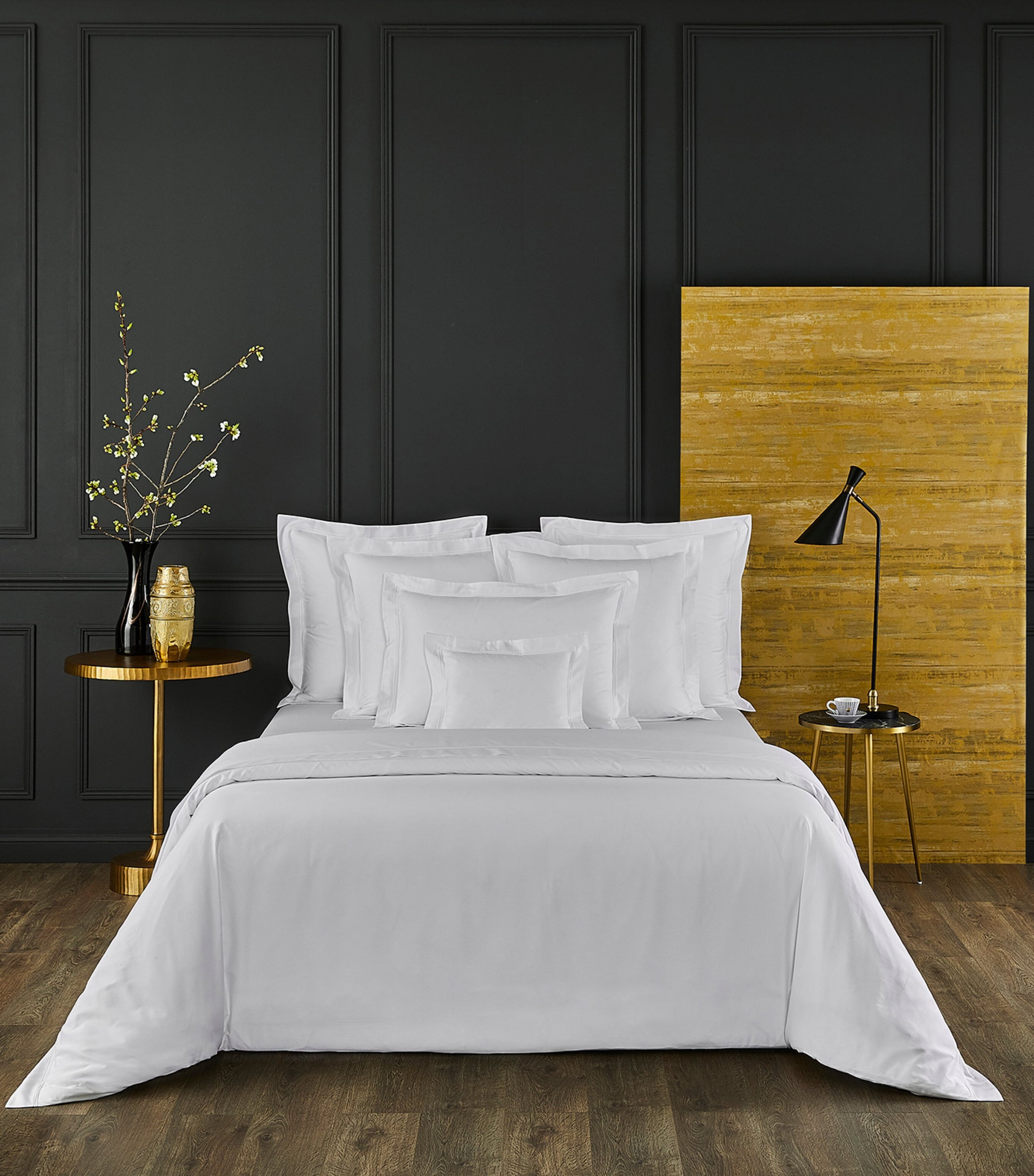 Yves Delorme Triomphe Oxford pillowcase 50cm x 75cm (British brand)