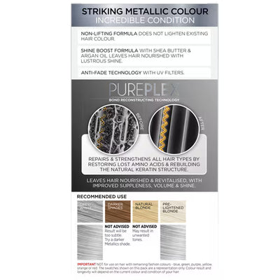 Superdrug DNR Colour Freedom Permanente Crème Colorante M10 Silver Blonde Kit de coloration- Acheter en ligne chez McGrocer