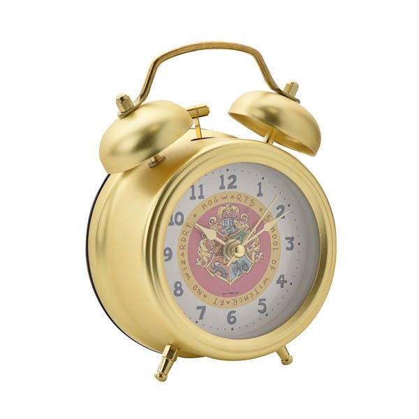 Harry Potter Charms Alarm Clock - Hogwarts Crest GOODS Superdrug   