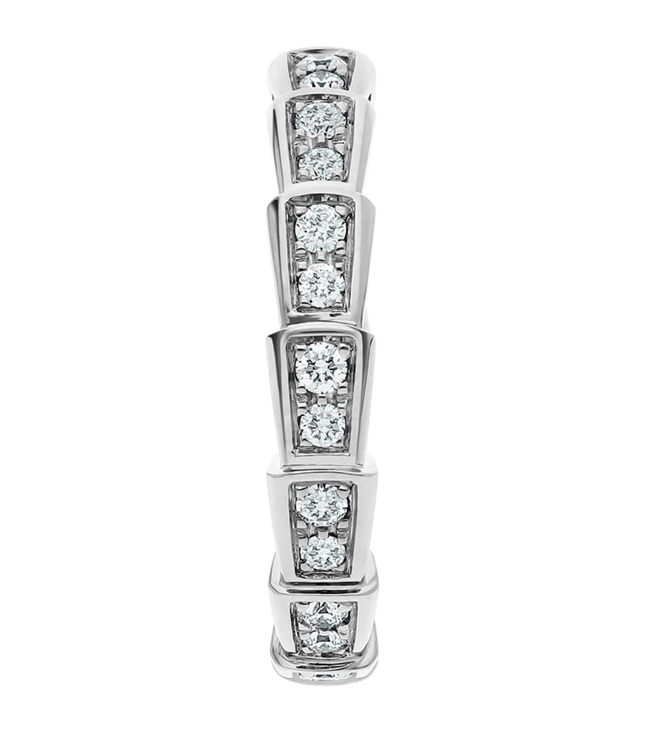 Bvlgari Serpenti Viper white gold ring, UK version