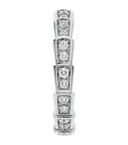 Bvlgari Serpenti Viper white gold ring, UK version