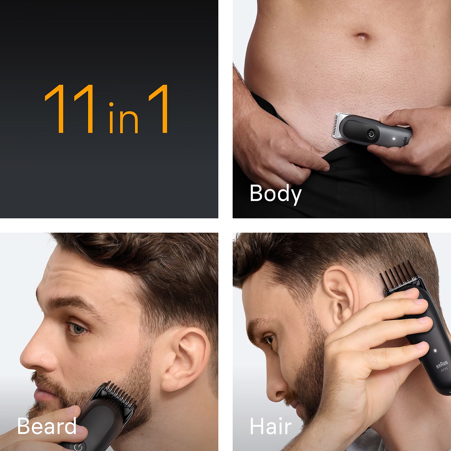 Braun All-in-One Grooming Kit Series 5, grey - British brand