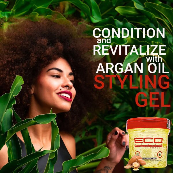 EcoStyle Moroccan Argan Oil Styling Gel 473ml