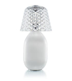 Baccarat baby candy wireless lamp with crystal and ceramic base - British product