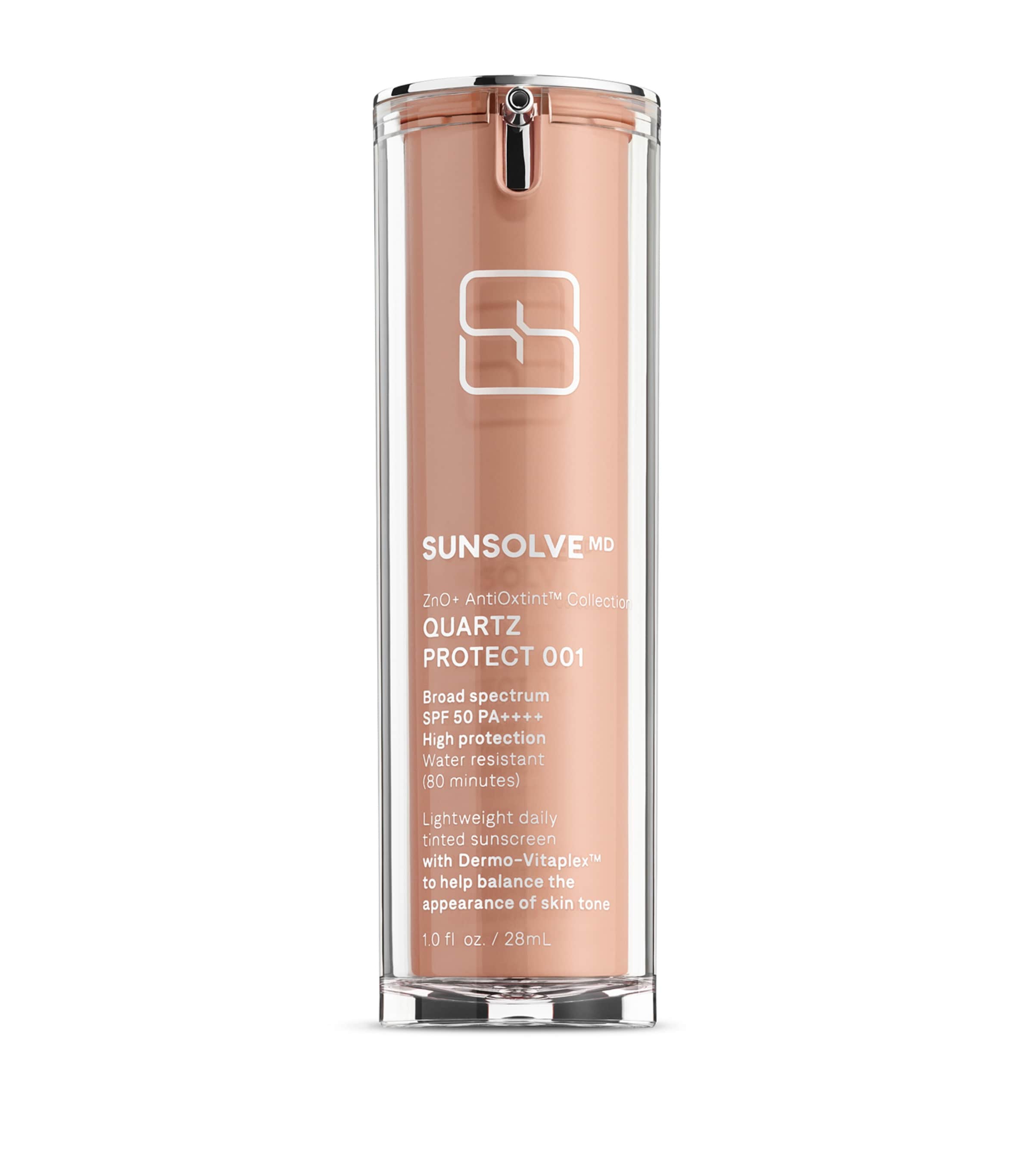 SunsolveMD tinted sun cream SPF 50, 28ml (British brand)