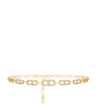 Messika Move Link yellow gold diamond necklace 1.70ct, UK version