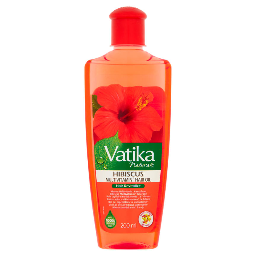 Vatika Naturals Hibiscus Multivitamin+ Revitalize Oil Hair