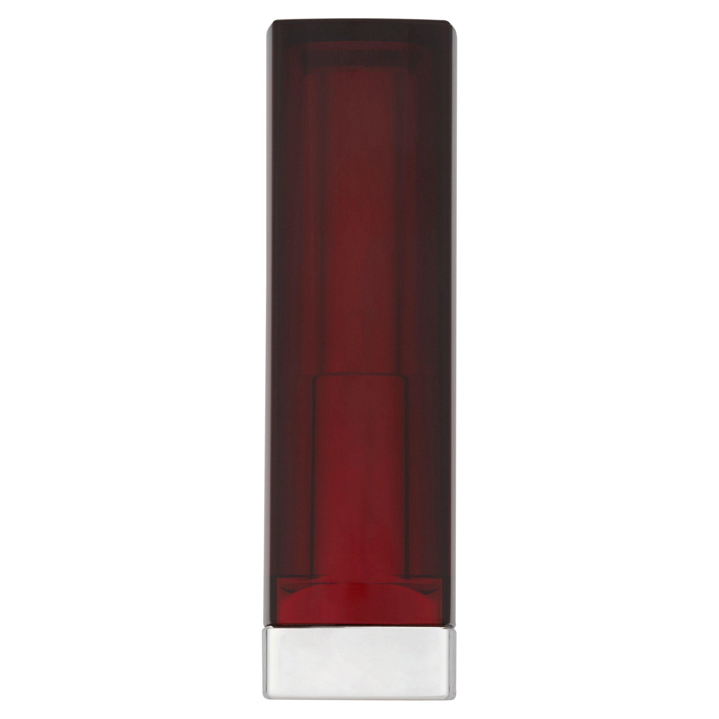 Maybelline Color Sensational Satin Lipstick 547 Pleasure Red All Sainsburys   