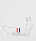 Thom Browne sterling silver rabbit tie bar - British product
