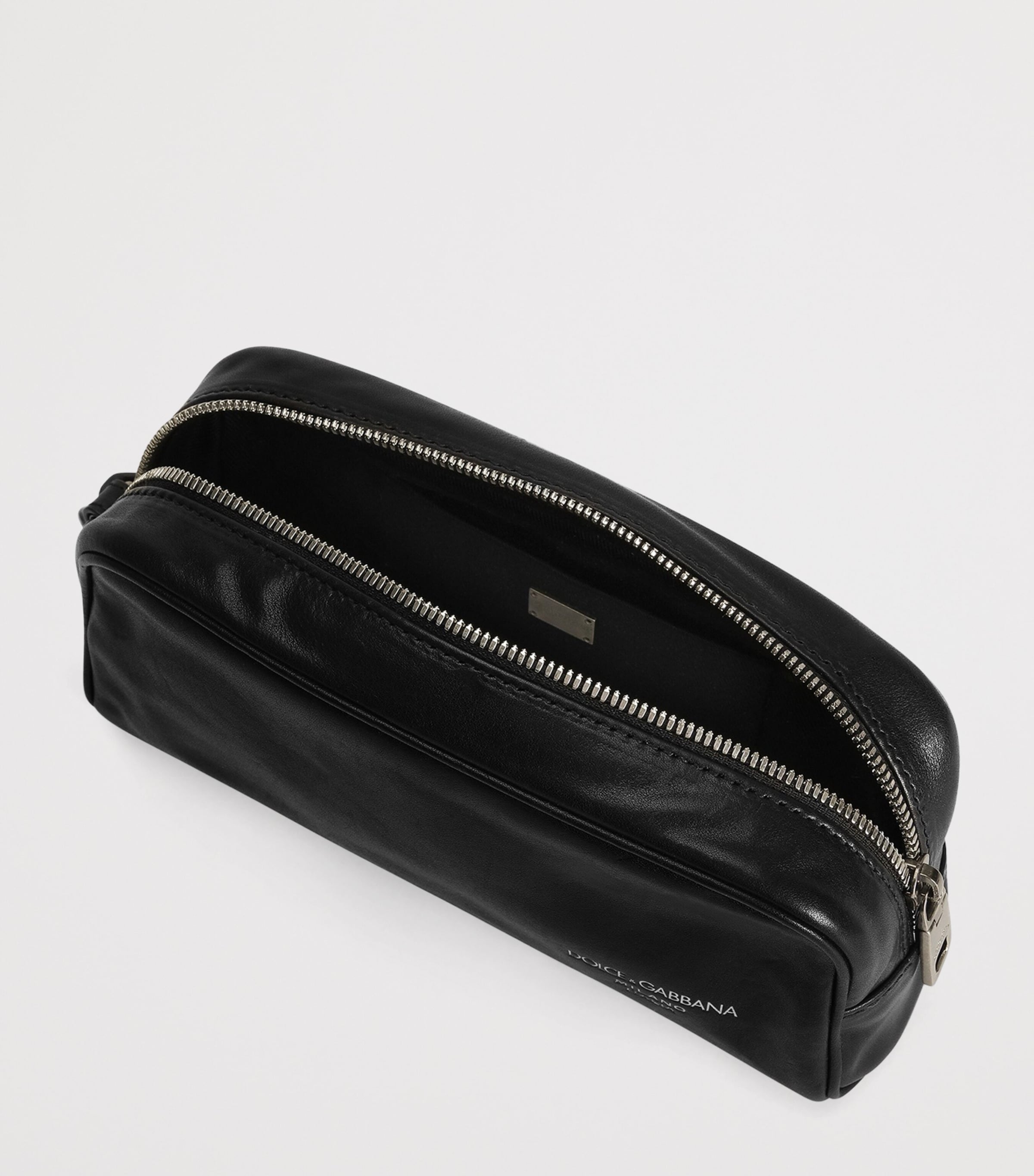 Dolce&Gabbana leather logo pouch - British product