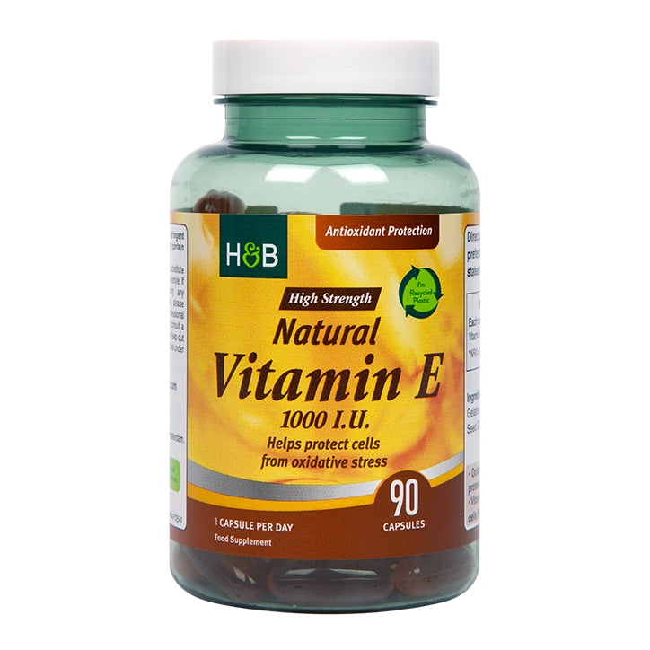 Holland & Barrett Vitamin E 400iu 240 Capsules GOODS Holland&Barrett