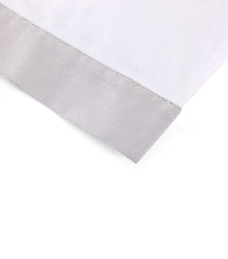 Yves Delorme Couture Haussmann Brume Super King duvet cover (220cm x 240cm) (British brand)