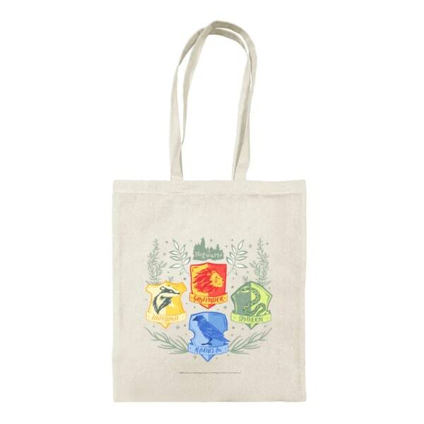 Harry Potter Herbology Crests tote bag - British product