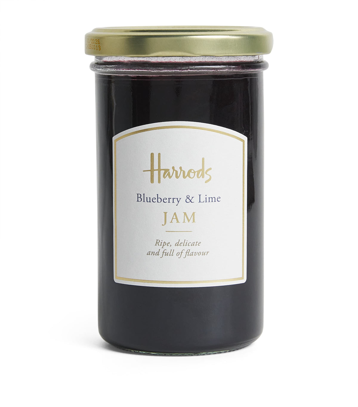 Harrods blueberry & lime jam 285g, UK version