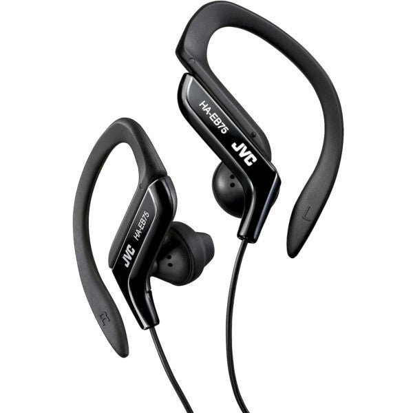 JVC HA-EB75 sports earphones with adjustable ear hook - British product