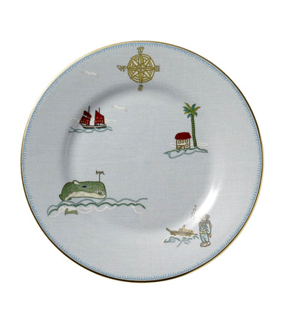 Harrods Sailor's Farewell Side Plate 20.5cm- Buy online at McGrocer
