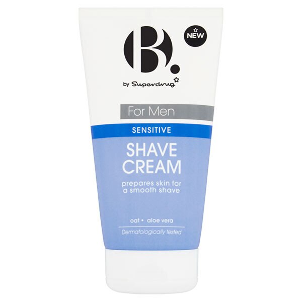 B. Men Sensitive Shave Cream 150ml GOODS Superdrug   