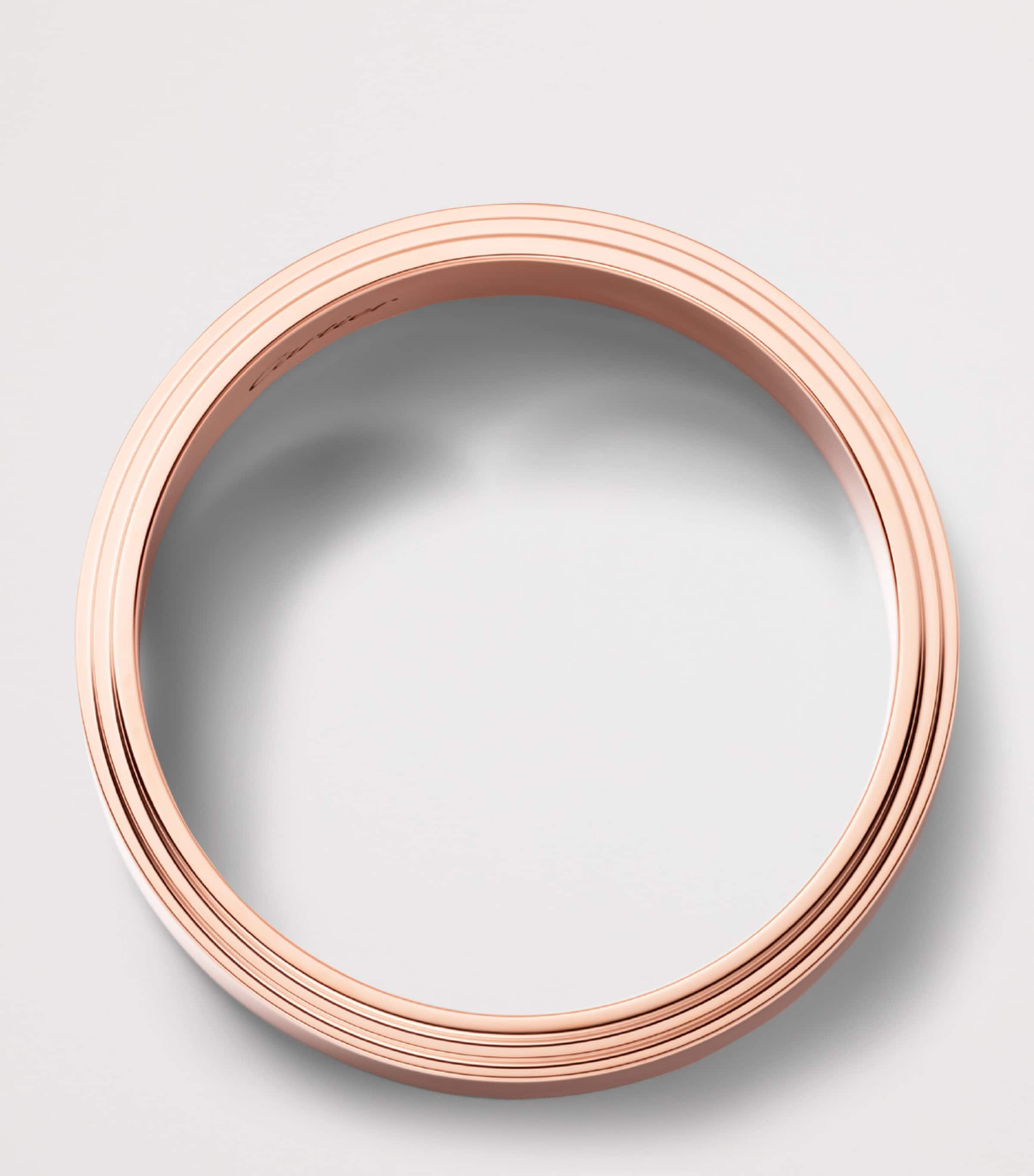 Cartier d'Amour wedding ring rose gold 18kt, imported from the UK