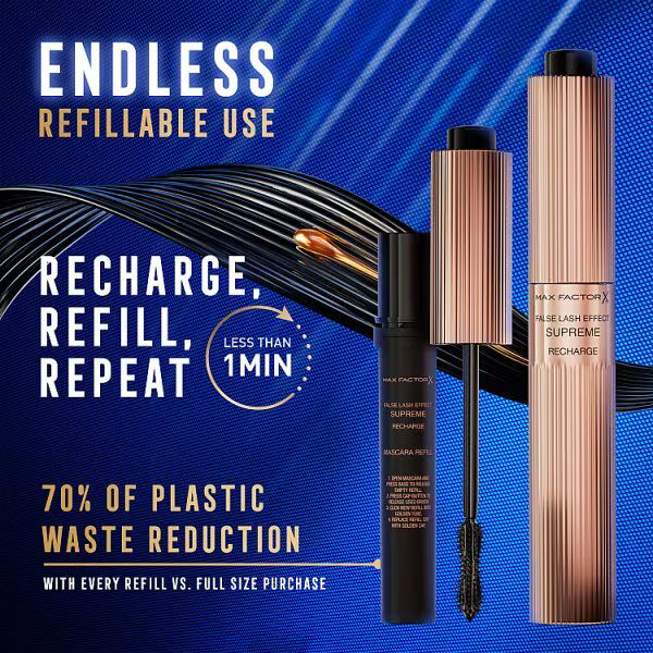 Max Factor False Lash Effect Mascara Refill Black, imported from the UK