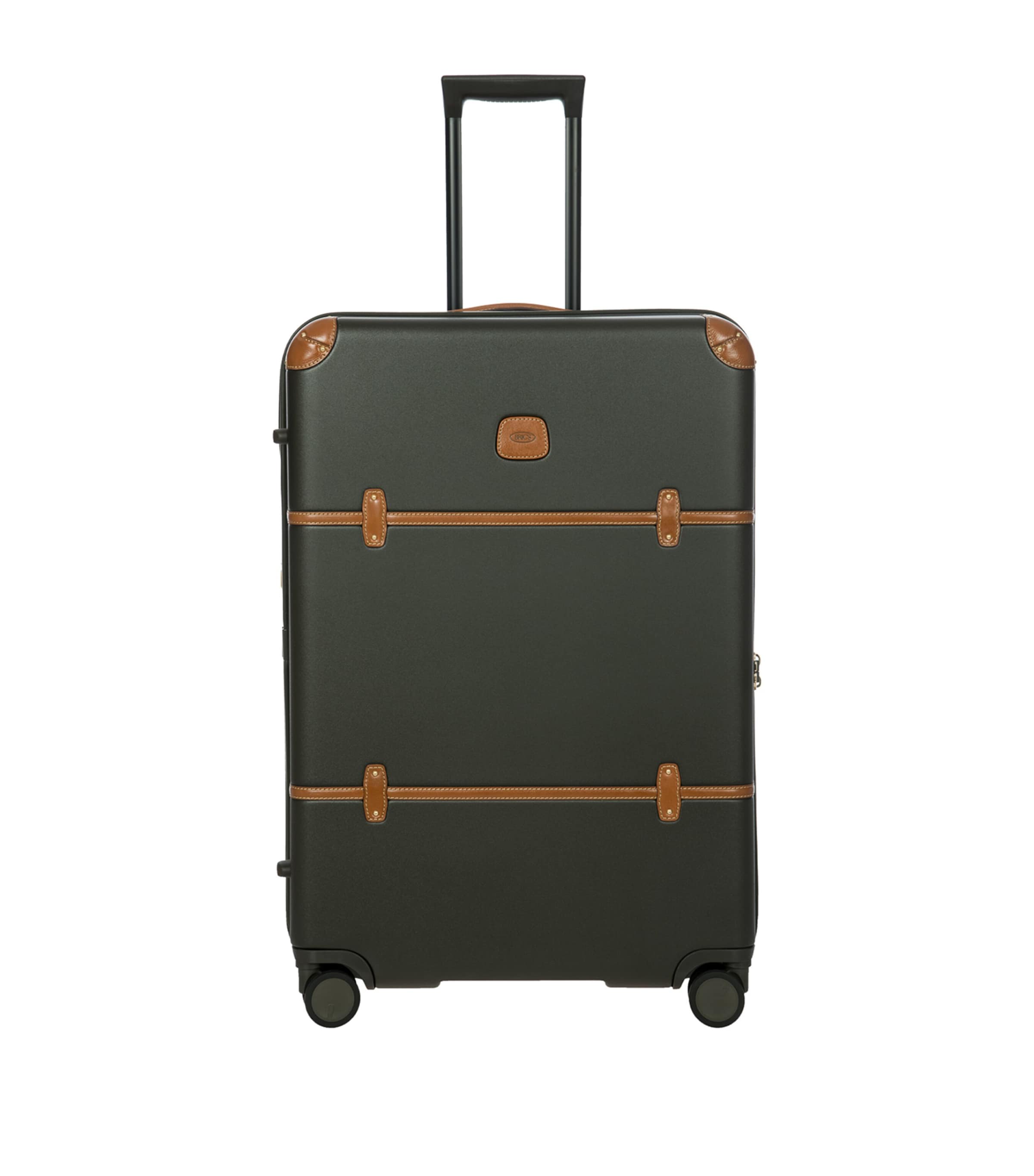Bric's Bellagio check-in suitcase 76cm with leather trims (British brand)