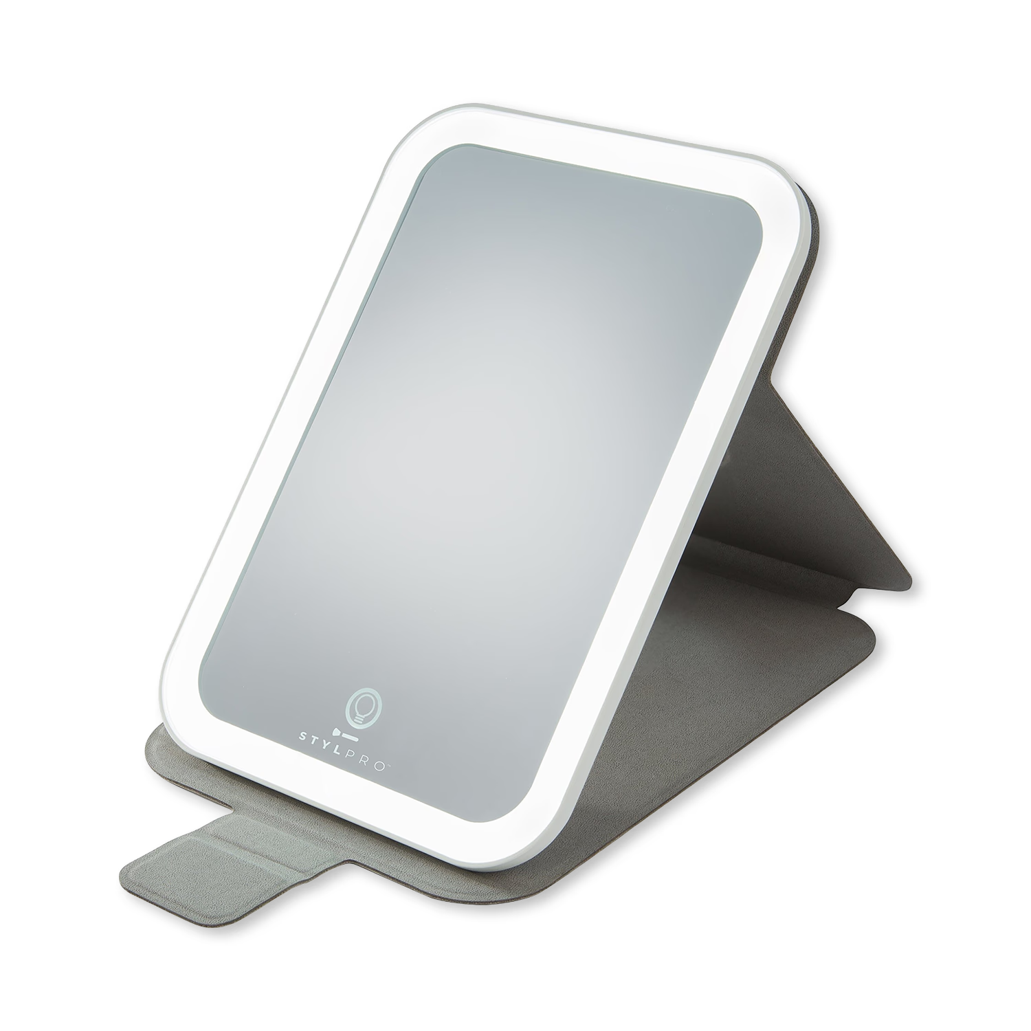 Stylpro On Tour Petite Travel Mirror with LED lights, imported from the UK