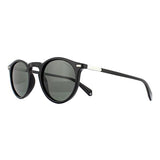 Polaroid PLD 2086 S black polarised sunglasses retro round - British brand