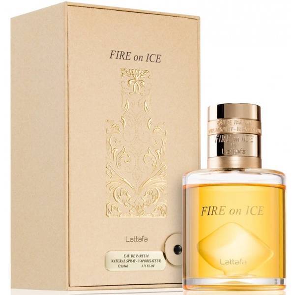 Lattafa Fire On Ice perfume 110ml, imported from the UK