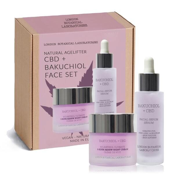 LBL- CBD + Bakuchiol Face Set ( Serum + Moisturiser ) GOODS Superdrug   