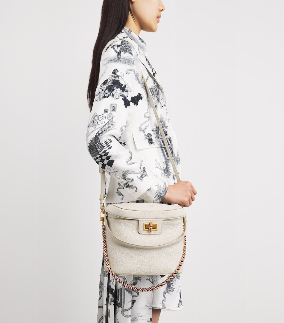 Thom Browne pebble leather box bag H18cm - British product