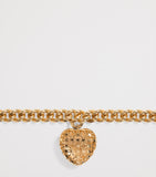 Valentino Garavani Coeur Royal bracelet with enamel heart charm (British brand)