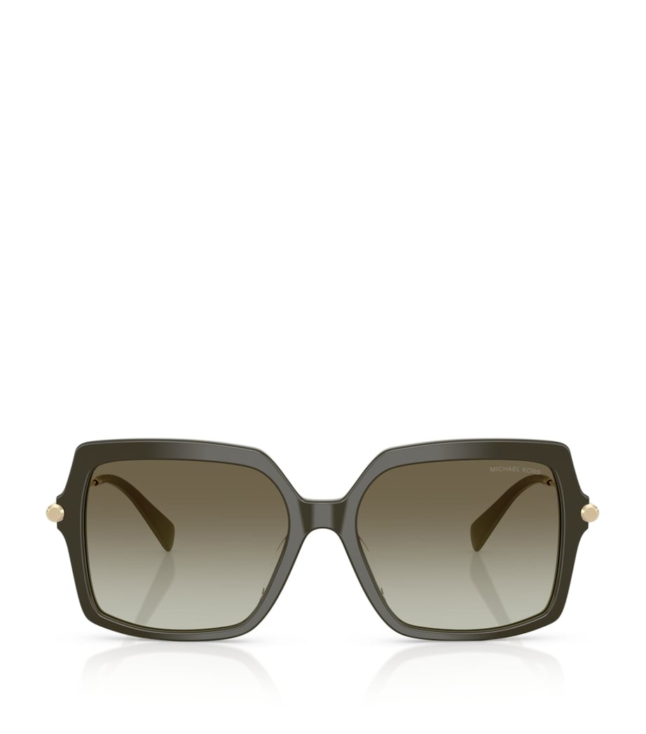 Michael Kors Quogue quadratische Acetat-Sonnenbrille, importiert aus dem Vereinigten Königreich