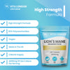 Lion's Mane 4000mg mushroom supplement 120 tablets - British product