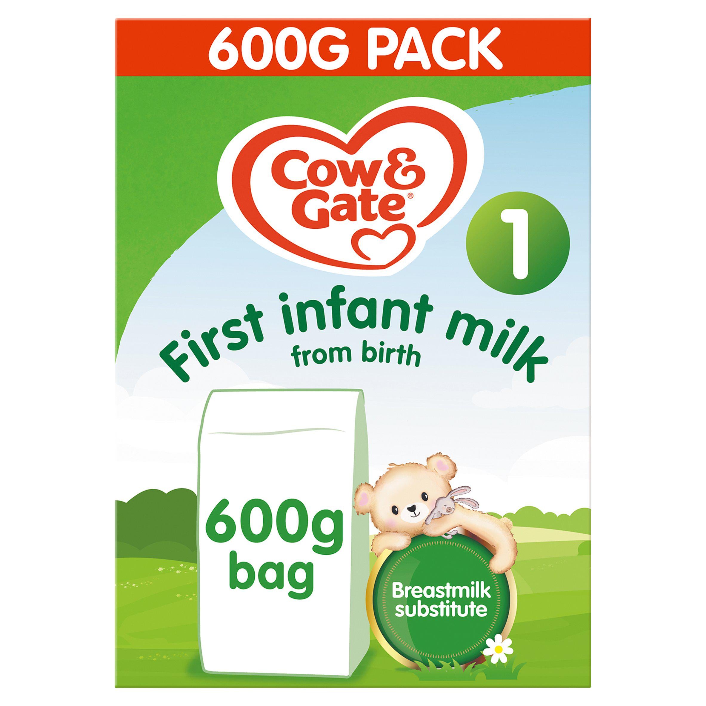 Cow & Gate First Infant Milk From Birth 600g GOODS Sainsburys   