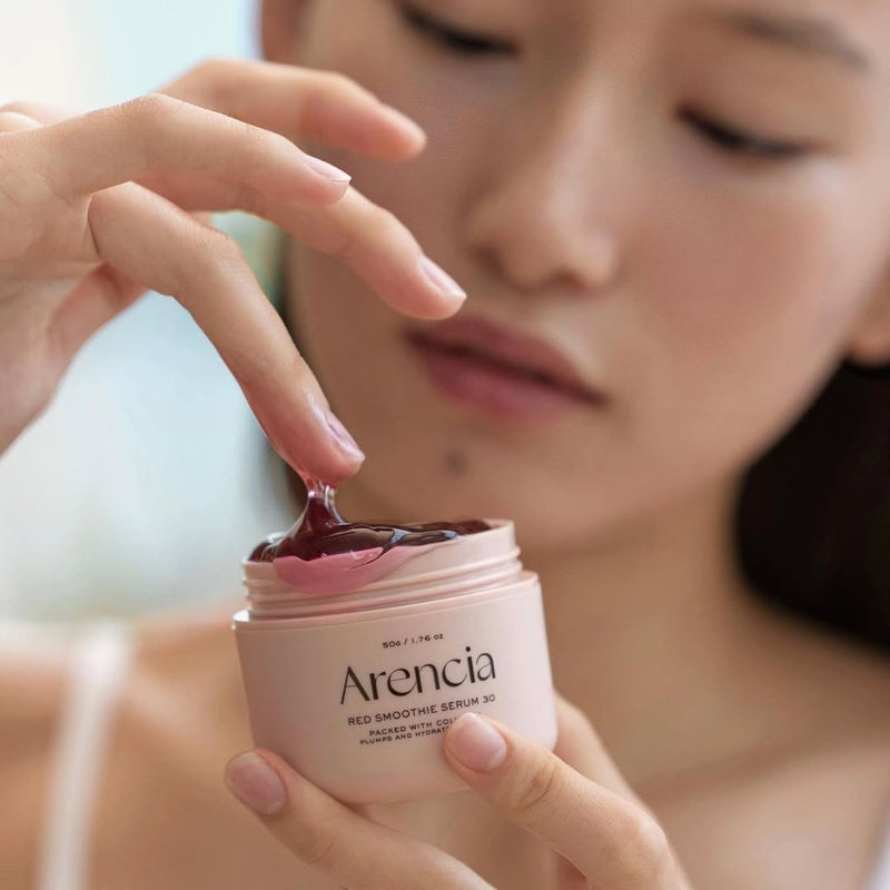 ARENCIA Fresh Red Smoothie Serum 50g, imported from the UK
