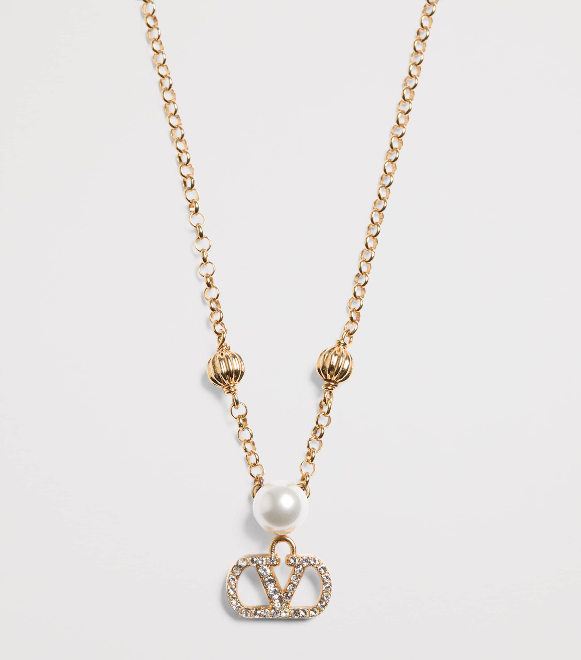 Valentino Garavani VLogo Signature necklace (British brand)