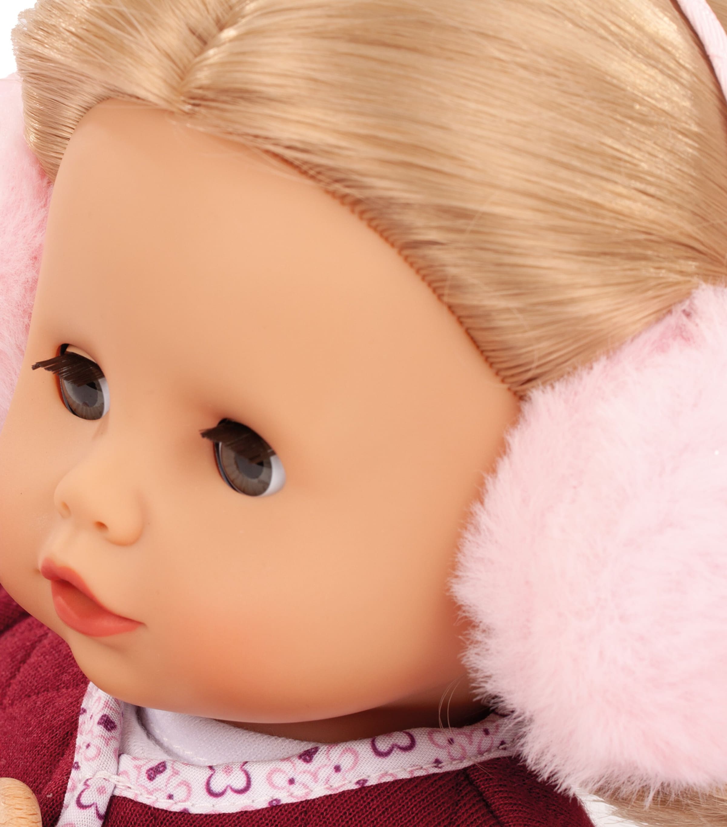 GÖTZ Muffin Jubilee doll in royal red outfit, UK version