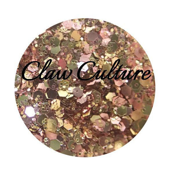 Claw Culture nail glitter pot Fake It Till Ya Make It 15g (British brand)