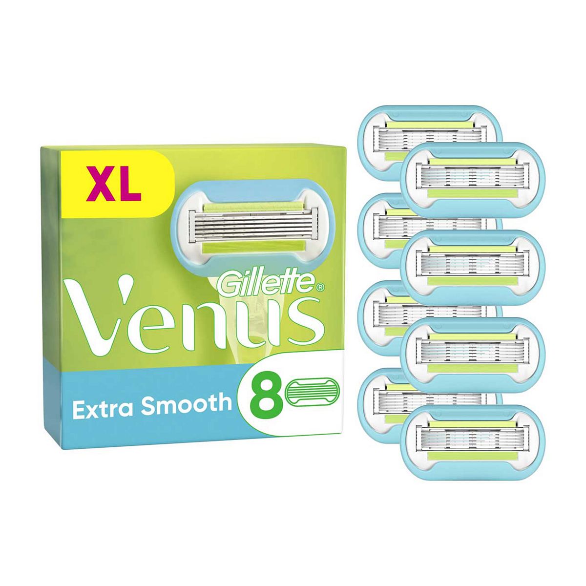 Venus Extra Smooth Razor Blades x8 GOODS Sainsburys   