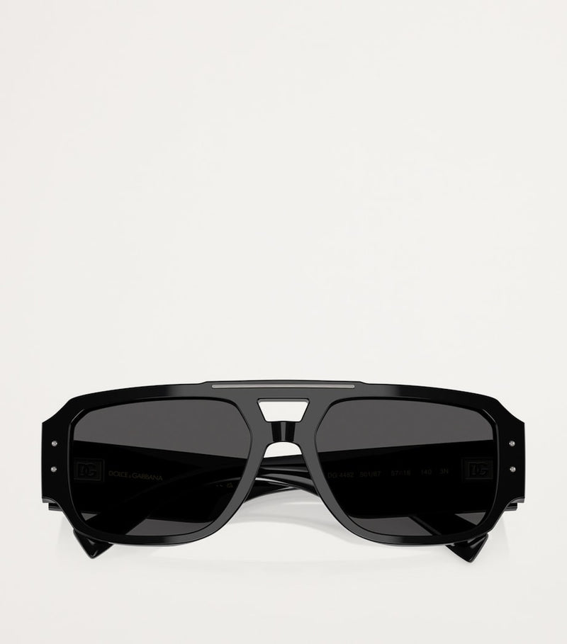 Dolce & Gabbana acetate pilot sunglasses, imported from the UK
