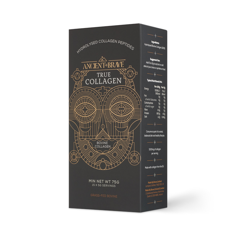 Ancient+Brave True Collagen powder sachets 15 servings (British brand)