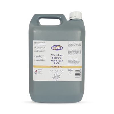 Holland & Barrett Wild Meadow Luxury Foaming Hand Wash with Vitamin-e 5Litre- Buy online at McGrocer