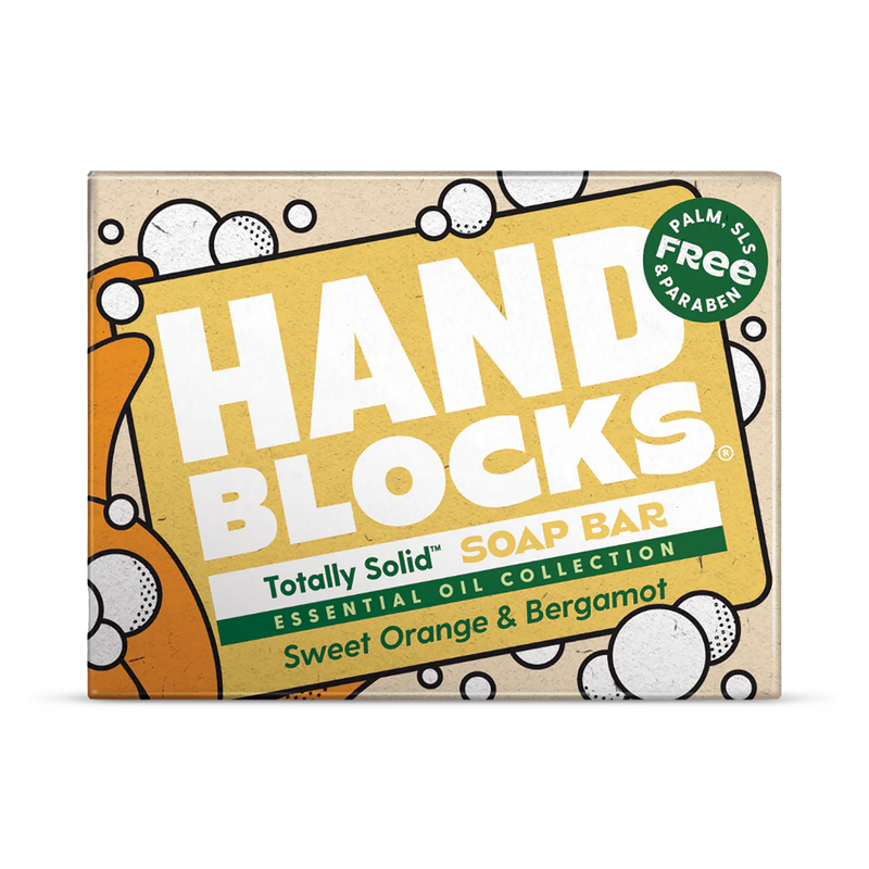 Hand Blocks hand soap Sweet Orange & Bergamot - British product