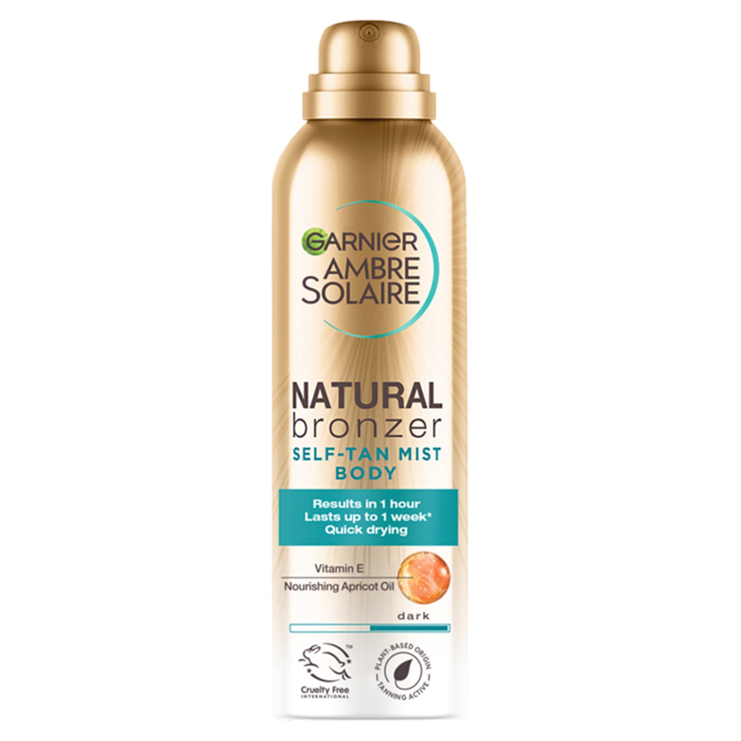 Ambre Solaire Natural Bronzer Dark Self Tan Body Mist 150ml GOODS Sainsburys   