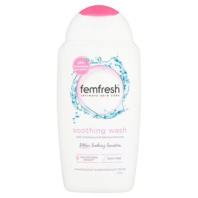 Femfresh Active Soothing Wash Intimate Hygiene Multipack 6 x 250ml