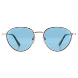 Guess GU5205 goldene Metallsonnenbrille mit blauen Farbverlaufgläsern, importiert aus dem Vereinigten Königreich